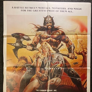 1983 Apocalyptic Adventure - Warriors of the Wasteland - SciFi Apocalipsis Mad Max Grunge Vintage Original Movie Poster