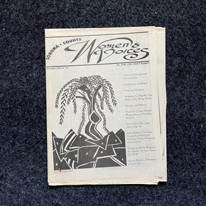 Vintage 2000 Pet Feminist Newspaper, Womens Voice Third Wave Feminism, Gifts for Wife Mother, Feminist Gifts, Female Empowerment