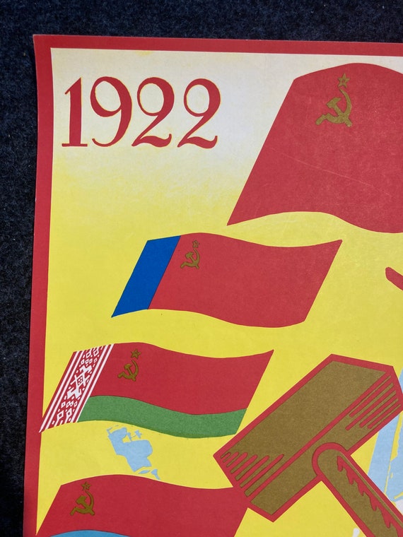 素敵でユニークな オリジナル 1987 ソビエト連邦が共産主義の統一と強さを祝う その他