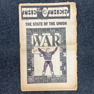 Jornal Vintage 'The Other': Anti-guerra, Era dos Panteras Negras