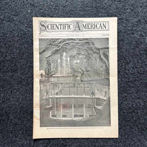 Palais de cristal russe de 1905, théorie du complot de la salle d'ambre, journal de l'Amérique scientifique, cadeaux de décoration murale pour l'éducation scientifique,