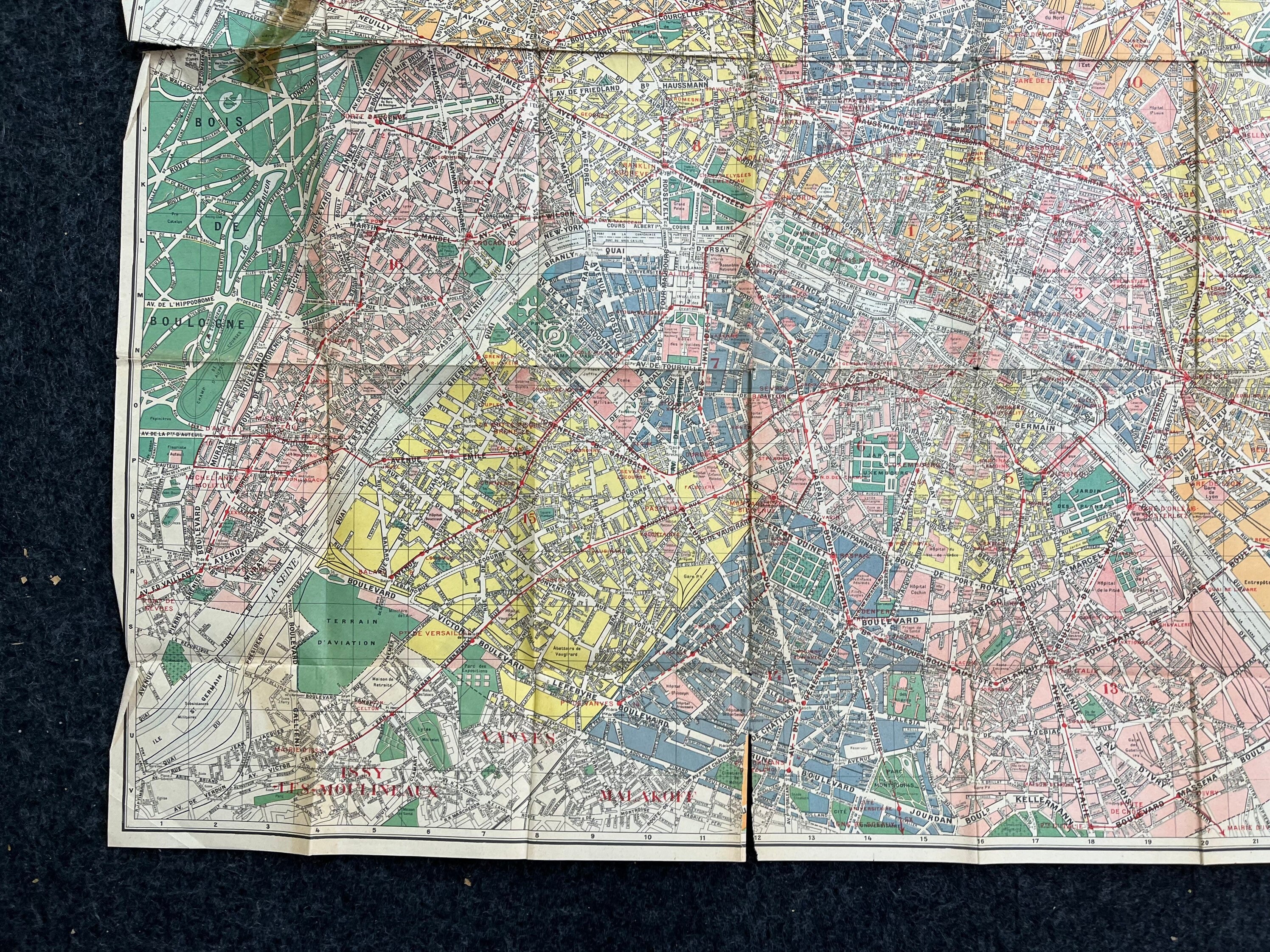 1905 年のパリの記念碑。 Guide Pratique Du Visiteur、パリの