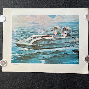 Originele jaren 1960 Bell AeroSystems Print, militaire Memorabilia, NASA Space Apollo Program, Saturn Gemini Program, Moon Landing, m