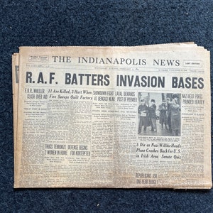 1940 Batalla Blitz de Gran Bretaña en Londres - Bombardeo de la Luftwaffe en Londres, Regalos vintage de la Segunda Guerra Mundial, Recuerdos de la Segunda Guerra Mundial, Regalos militares, Regalos para él