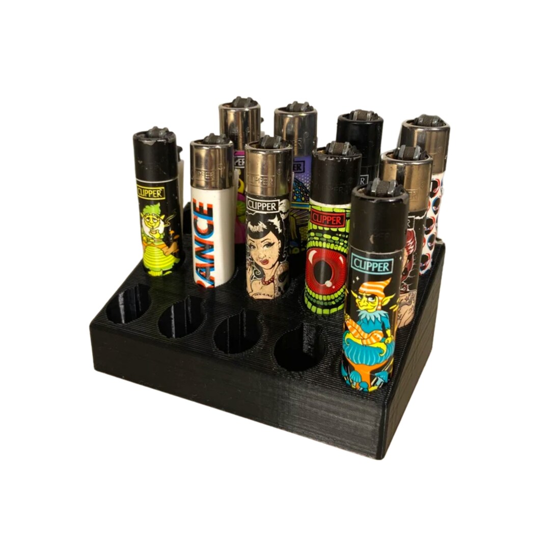 CLIPPER LIGHTER Collection STAND 15 Rack Slots 5 X 3 Etsy