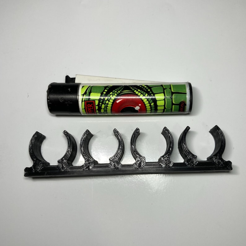 CLIPPER LIGHTER Display HOLDER wall Mount 4 Bracket Slots Etsy