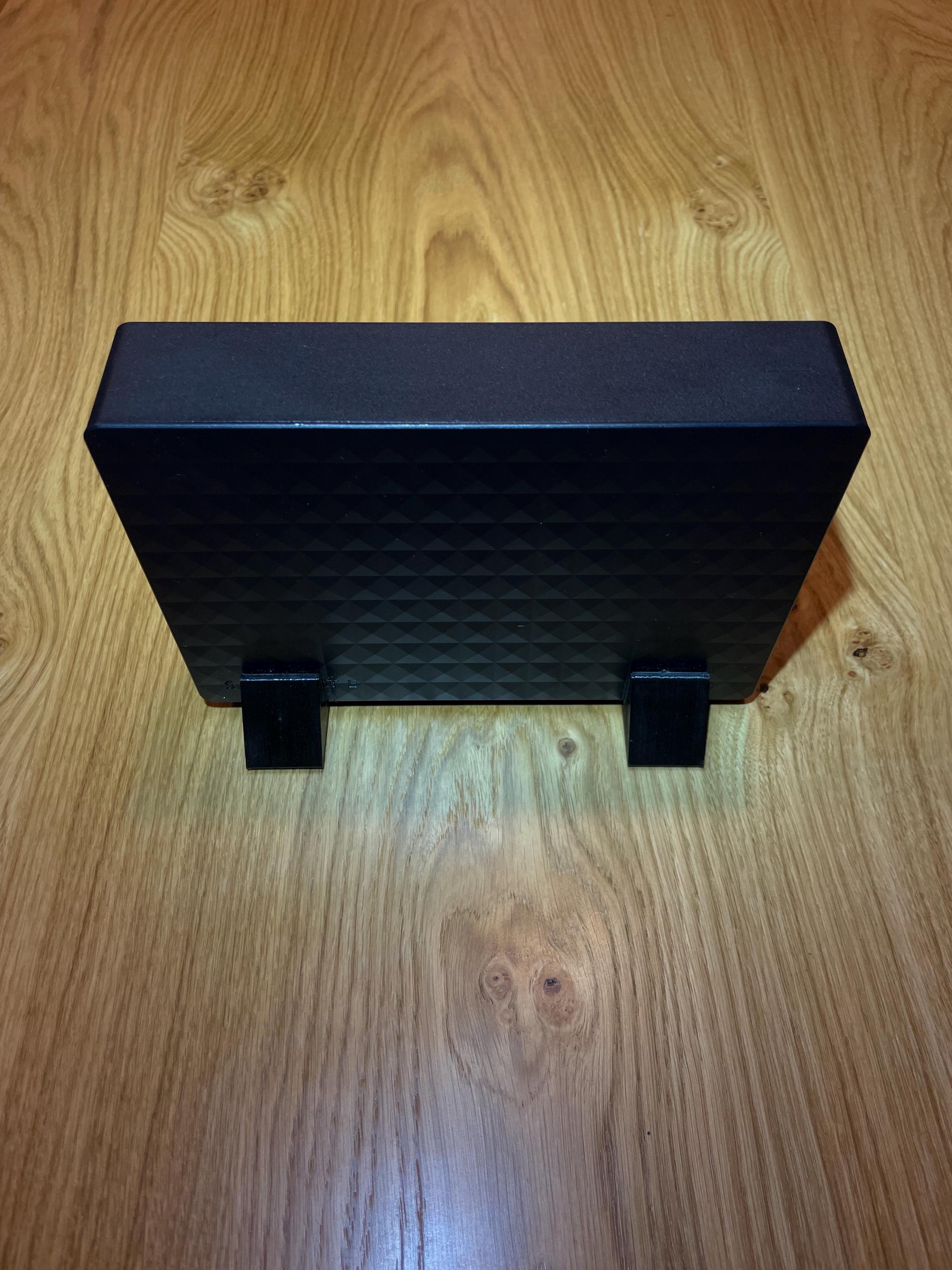 External Hard Drive Stand - Soporte Discos Duros Externo·Archivo STL Para Impresión 3D·Cults