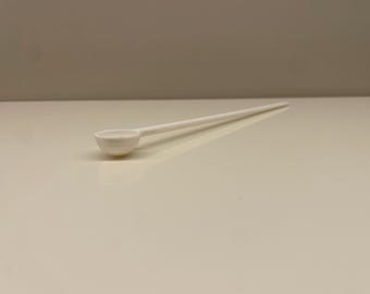 1ml Messlöffel STL Datei für den 3D-Druck - Digitaler Download mit verlängertem Griff, präziser Schaufel für Harz, Gewürze, Pulver & mehr