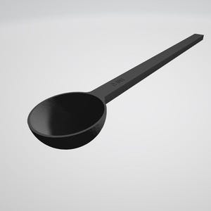 STL-bestand met maatlepel van 5 ml voor 3D-printen – digitale download met versies met korte, middellange en lange steel, multifunctioneel schepontwerp