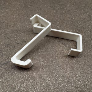 Door Hanger Hook STL File for 3D Printing – No-Damage Over-the-Door Clothes Hook, Coat & Towel Holder, Space-Saving Printable Hook Design