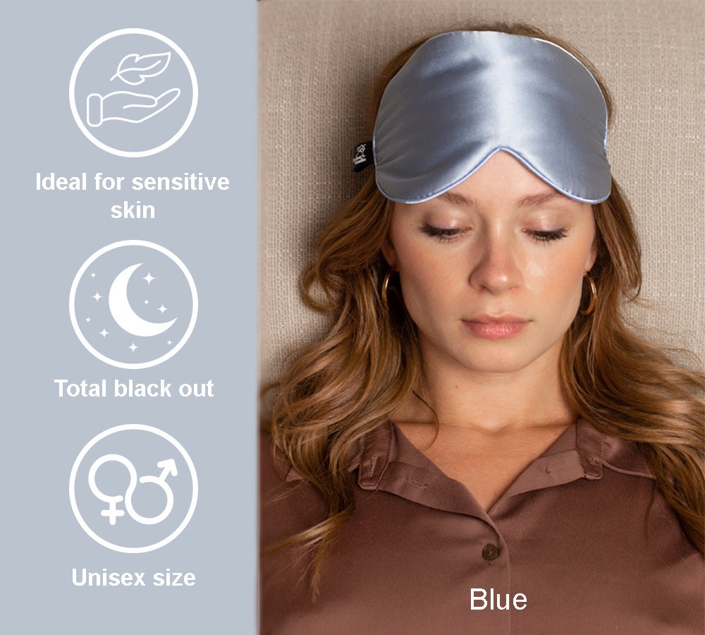 Senkary 12 Pack Blindfolds Sleep Mask Eye Mask Satin Fabric