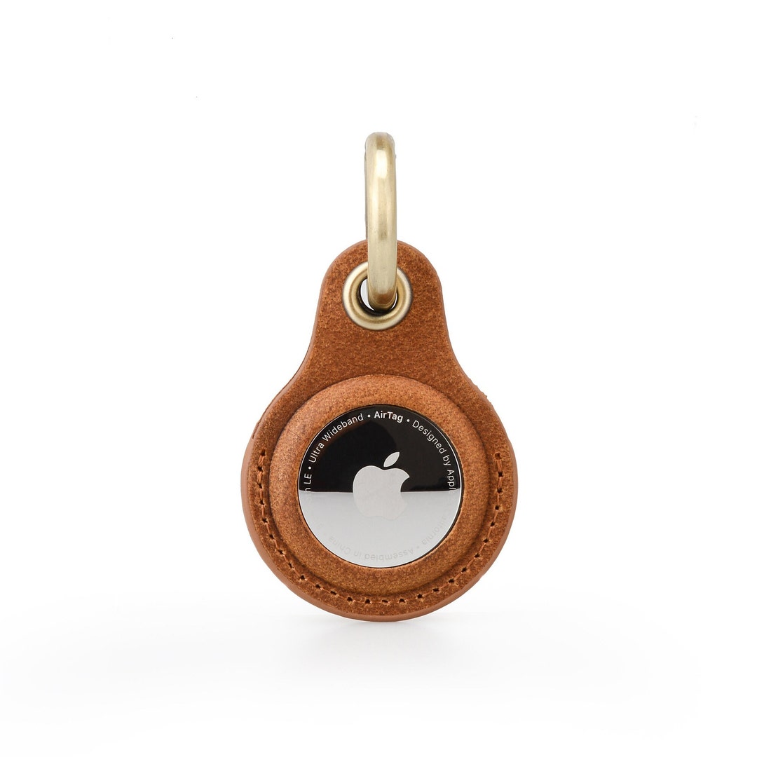 airtag-keychain-genuine-leather-with-brass-key-ring-apple-airtag