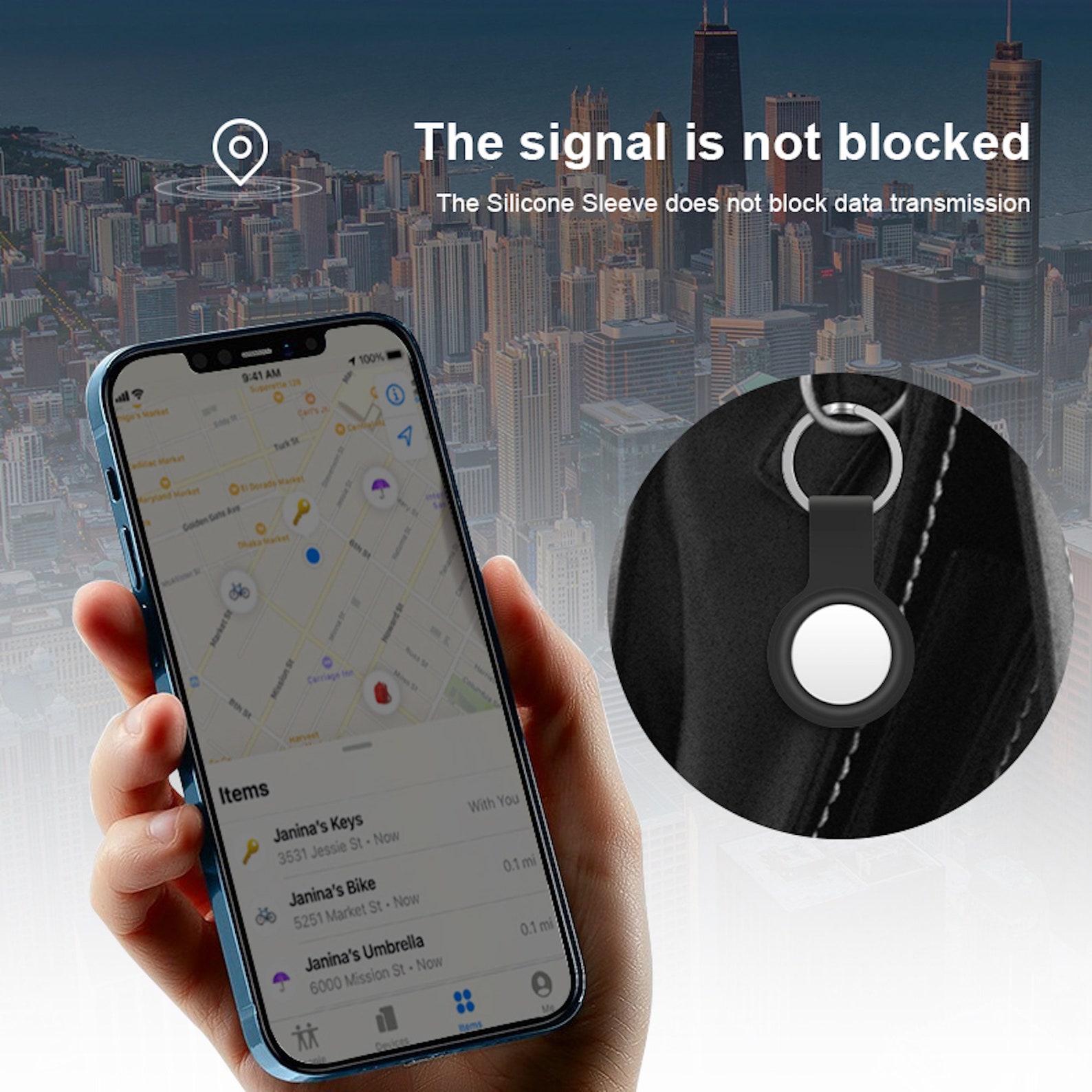 Apple AirTag Case GPS Tracker Bluetooth. Anti Lost Etsy