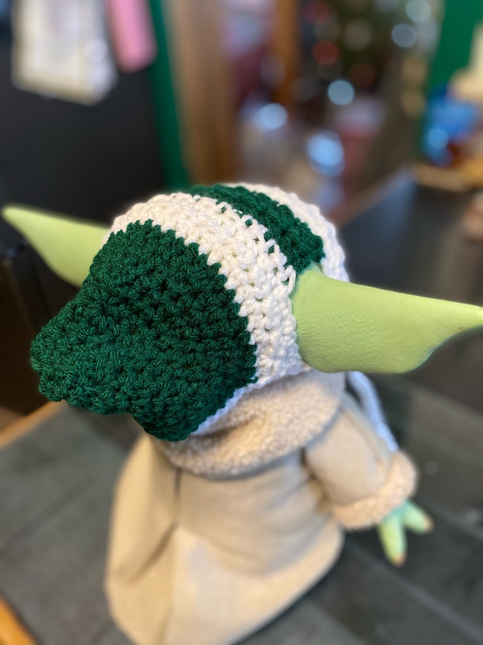 Baby Yoda Grogu Crochet HAT PDF Pattern for 11 Baby Yoda Etsy