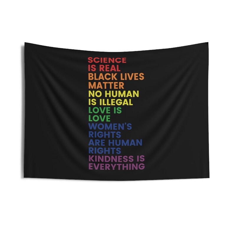 LGBTQ Black Lives Matter Tapestry LGBTQ BLM Flag Gay blm Etsy