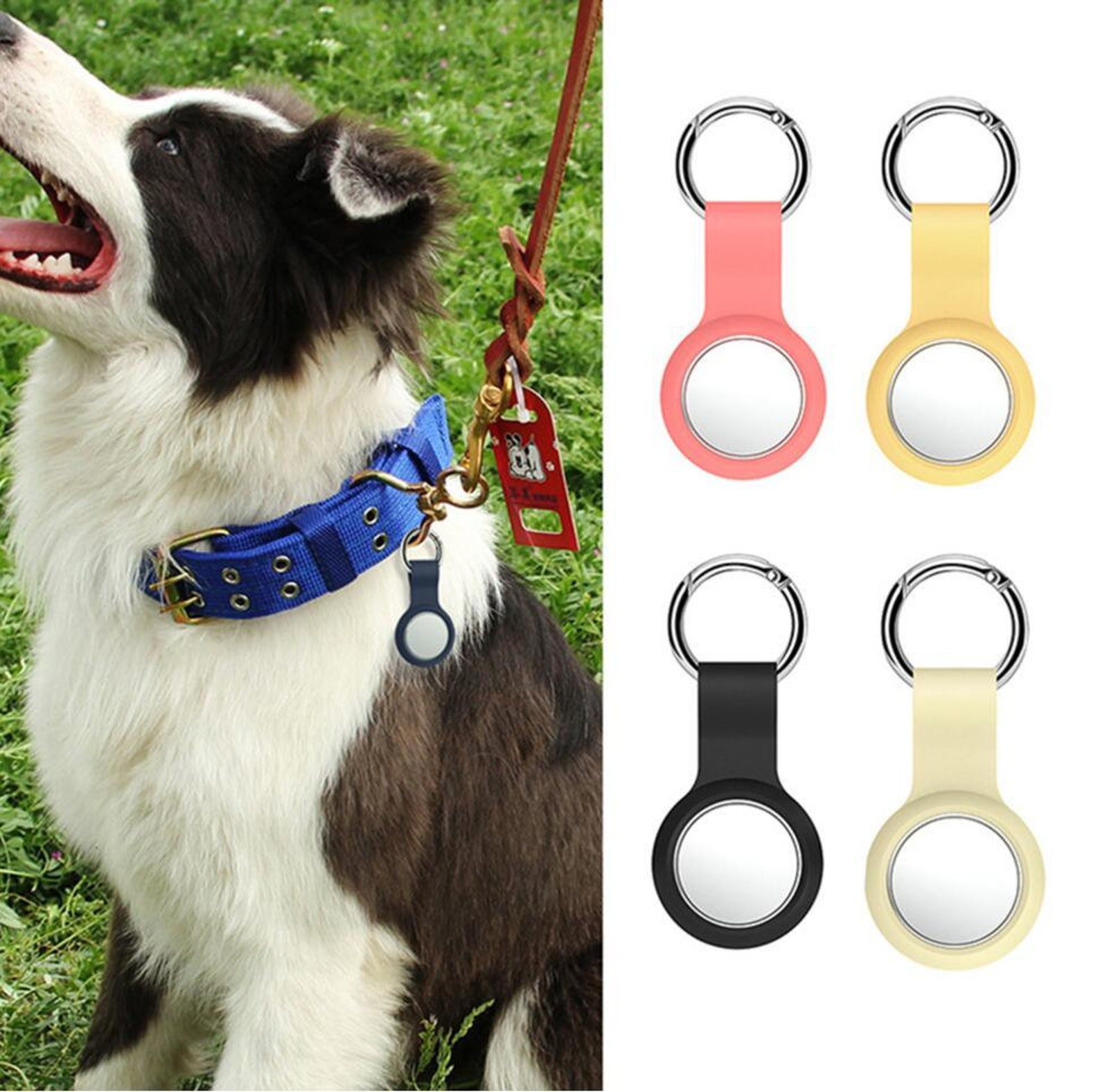 Airtag Holder Case for Apple Airtags Silicone Waterproof Dog Etsy UK