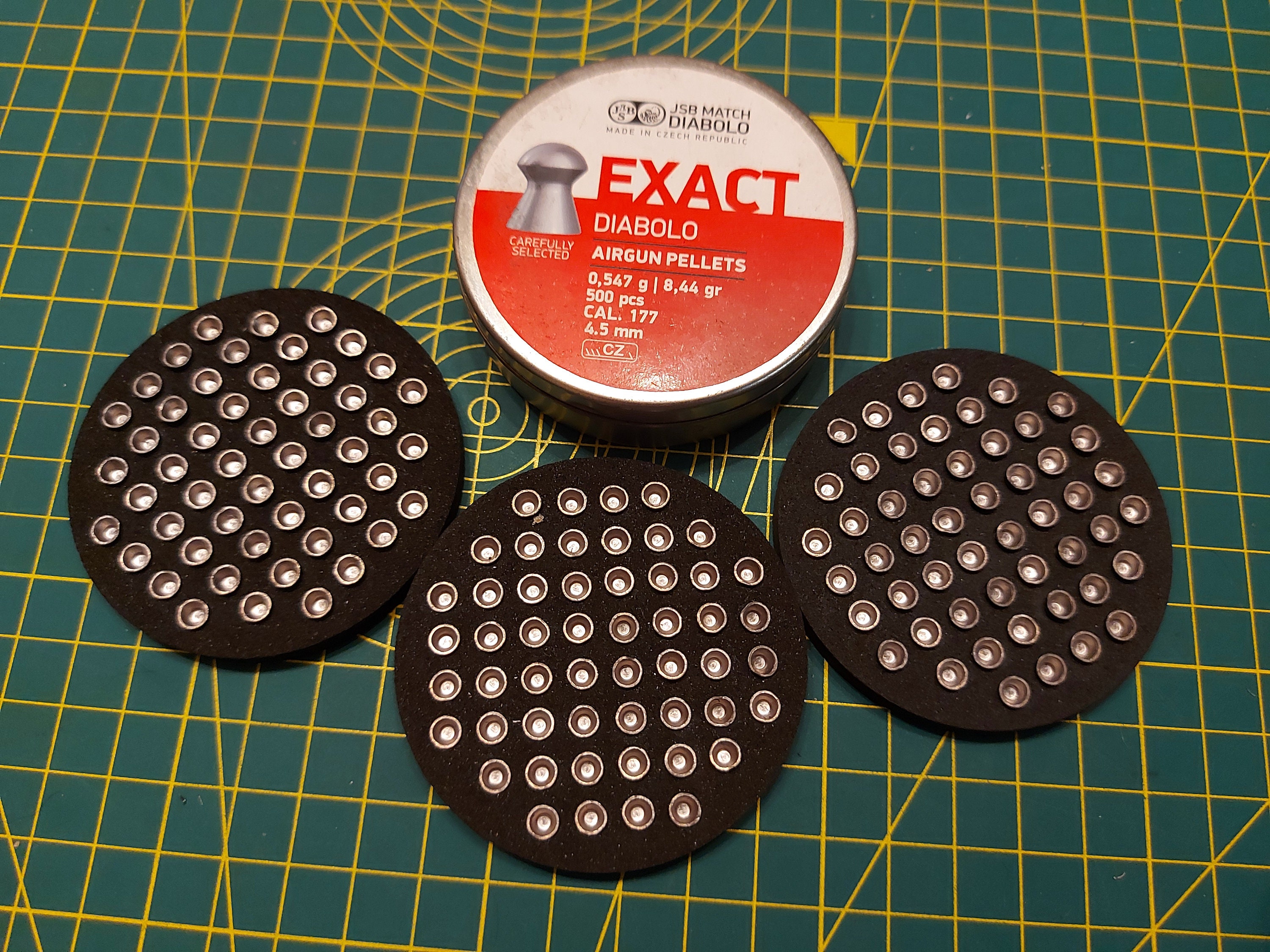 Air Rifle Pisol Pellet Holder Organiser for .177 or .22 to Fit Etsy UK