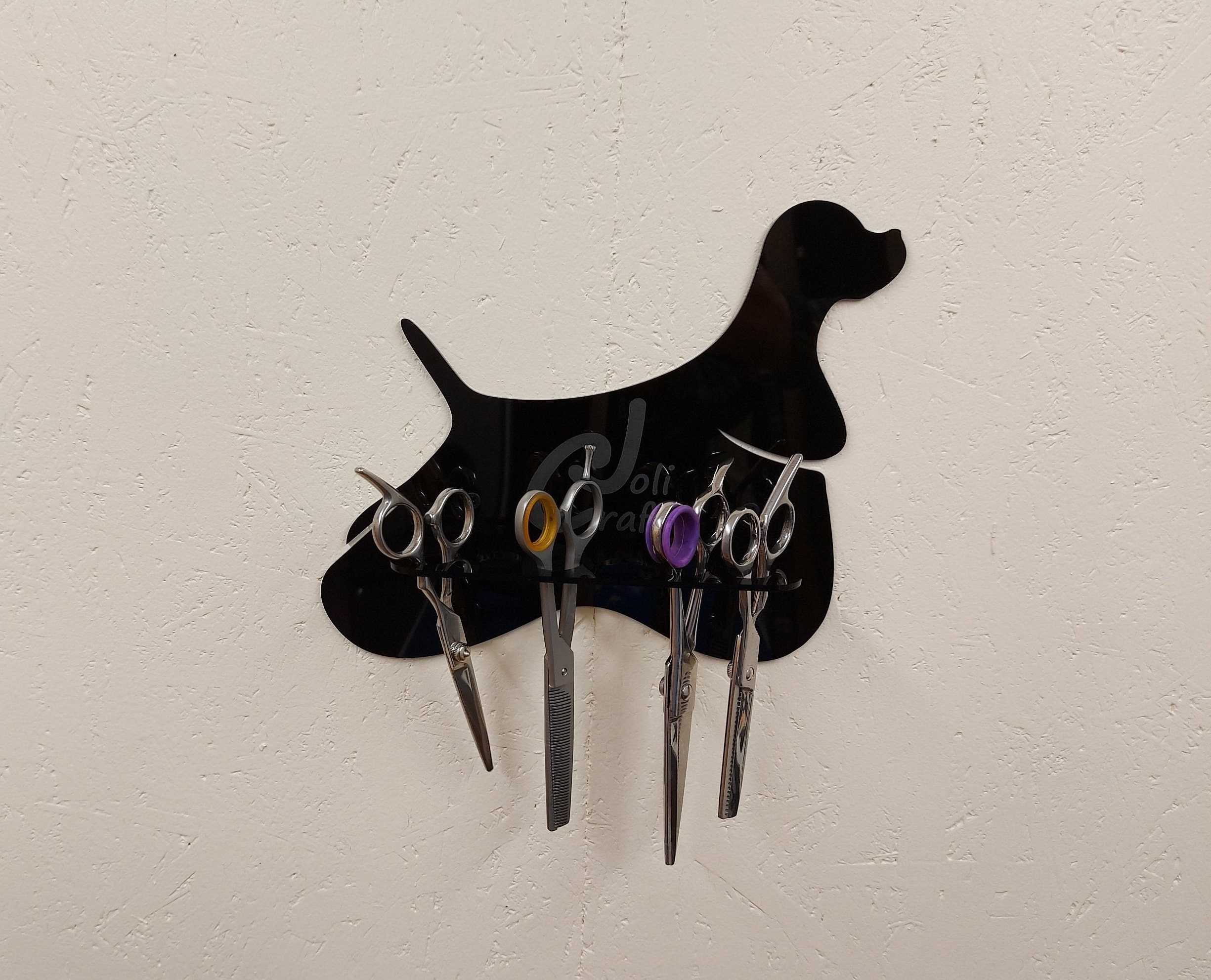Dog Grooming Scissor Holder Stand Organiser American Cocker Etsy