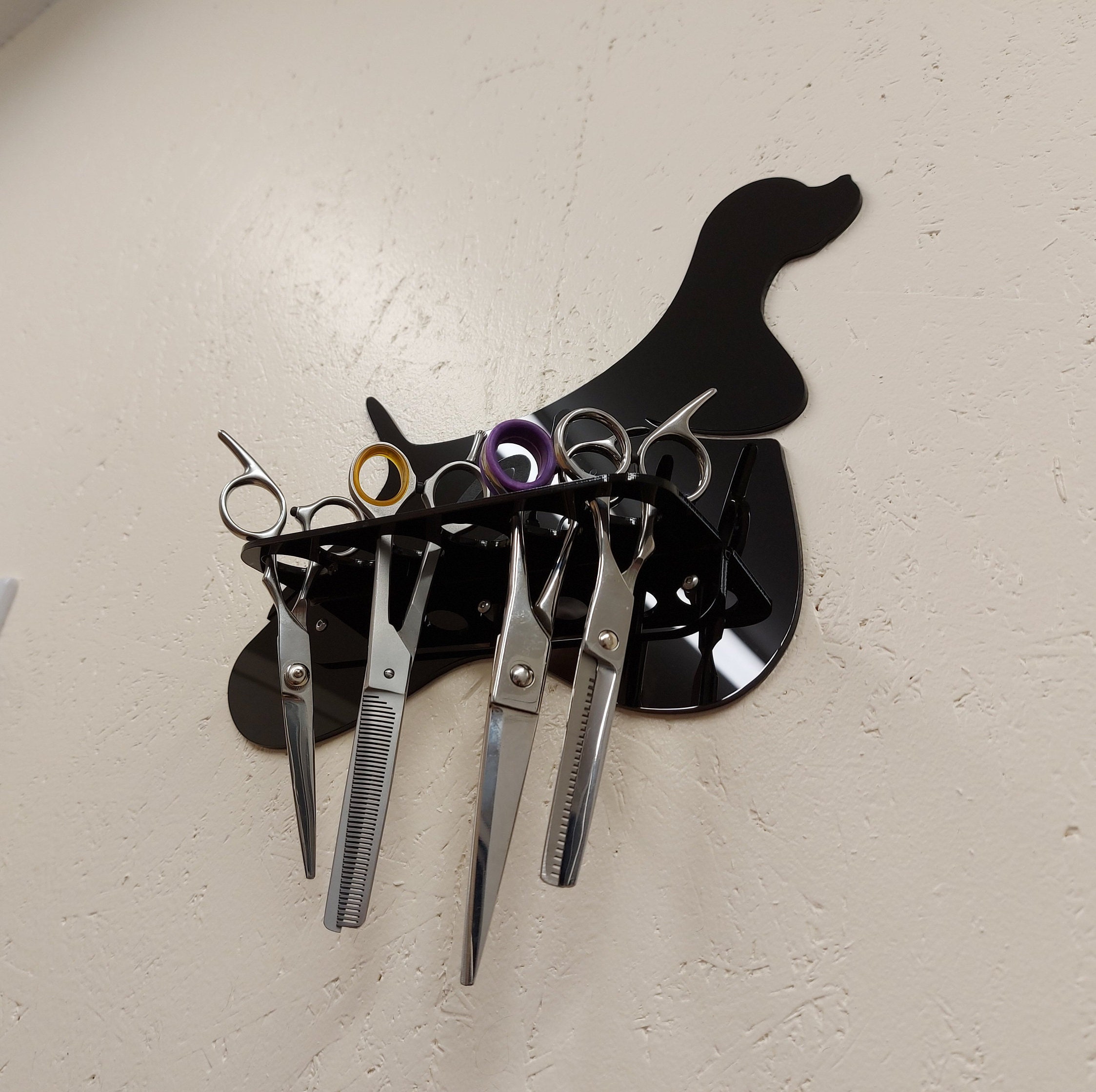 Dog Grooming Scissor Holder Stand Organiser American Cocker Etsy