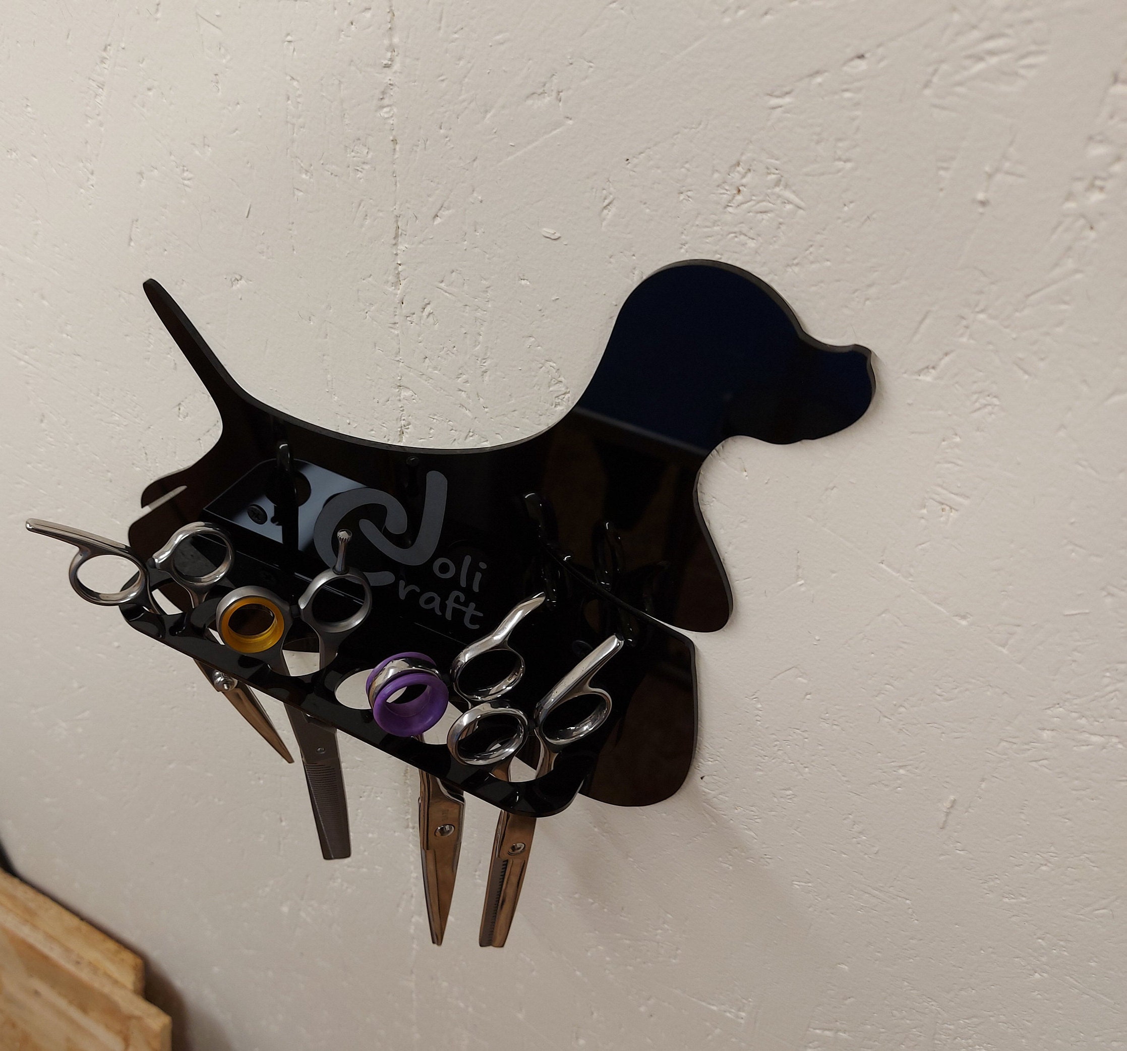 Dog Grooming Scissor Holder Stand Organiser American Cocker Etsy