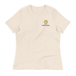 Camiseta ancha para mujer No me importa