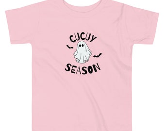 Cucuy Saison Halloween Shirt, Kleinkind Halloween Top, geschlechtsneutrales Kinder T-Shirt, gruseliges grafisches T-Shirt, lustiges Halloween Geschenk für Kinder
