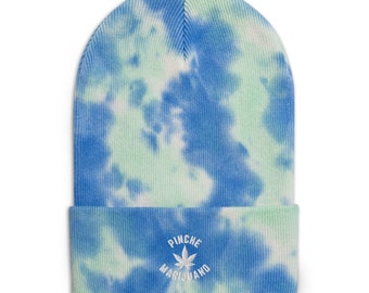 Marijuano Tie-dye gorro