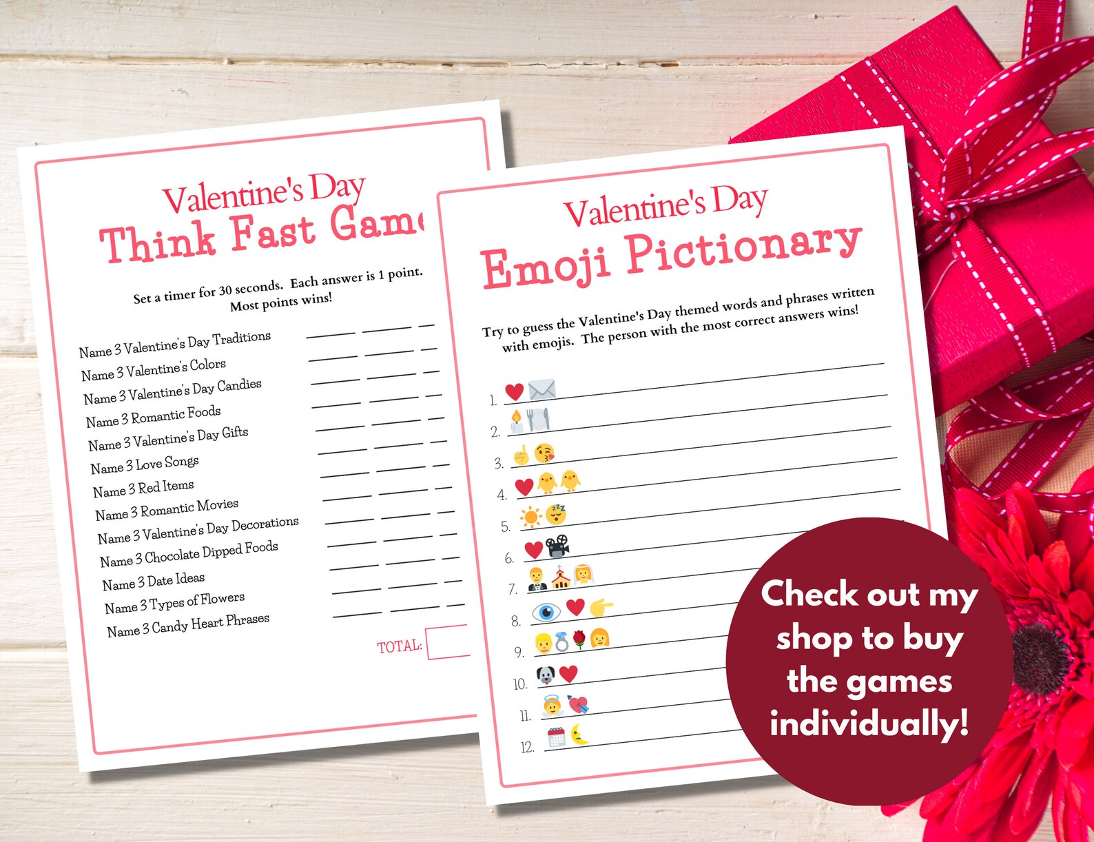 Valentines Day Games Bundle Valentines Day Activities Valentines Day Games Work Valentines