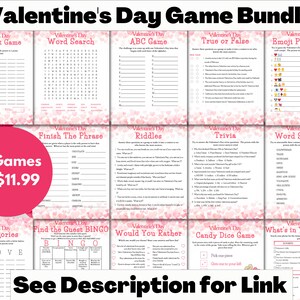 Valentines Day Finish the Phrase Game, Fill in the Blank, Valentines ...