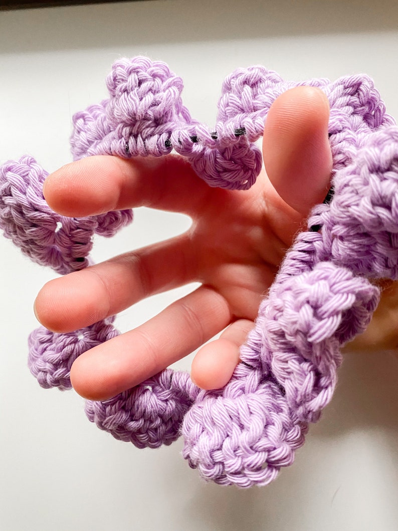 Crochet Scrunchies // Scrunchie // Hair Tie // Hair Band // Etsy