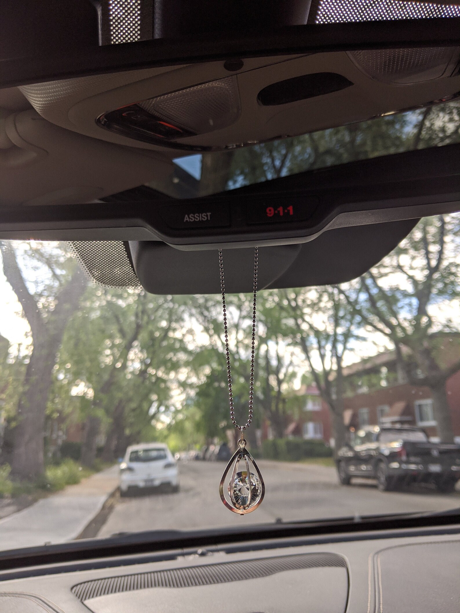 Bling Car Danglers Car Mirror Charmrear View Mirrornew Car Etsy Canada