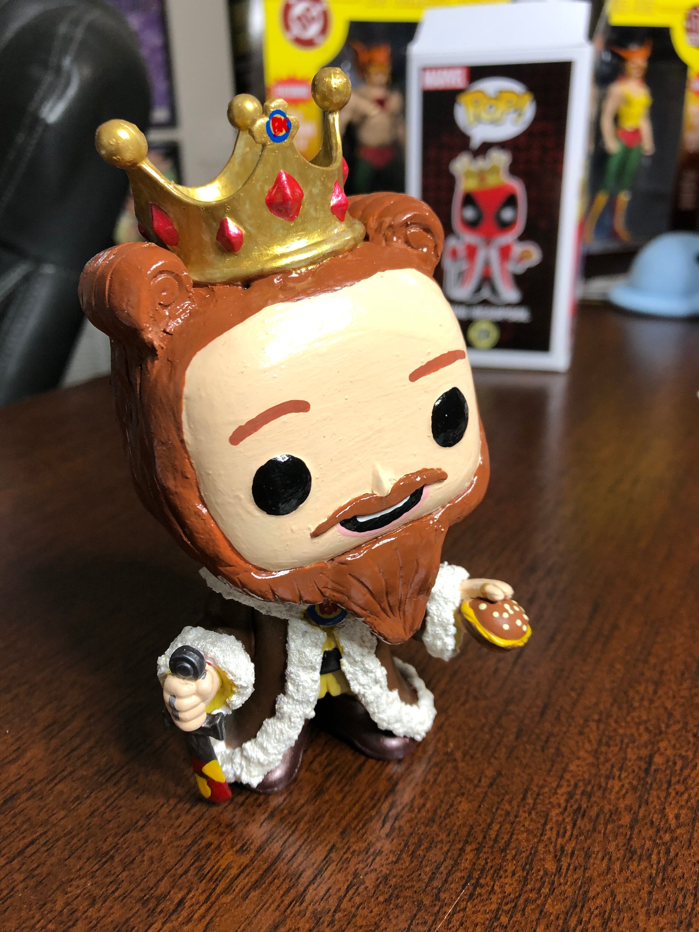 Burger King Ad Icon Custom Funko Pop Etsy