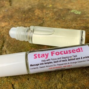 Stay Focused Essential Oil Roll-On