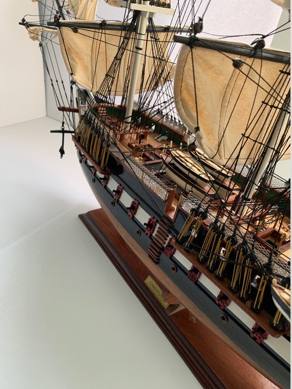【稀少】未組立U.S.S. Constitution　帆付き USS Constitution Boat Available - Etsy