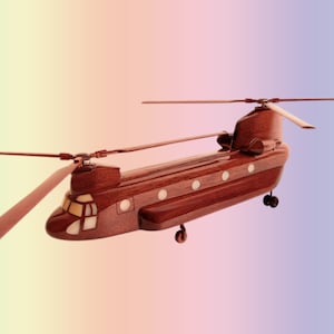 Boeing  CH-47  Chinook.  Handcrafted Model