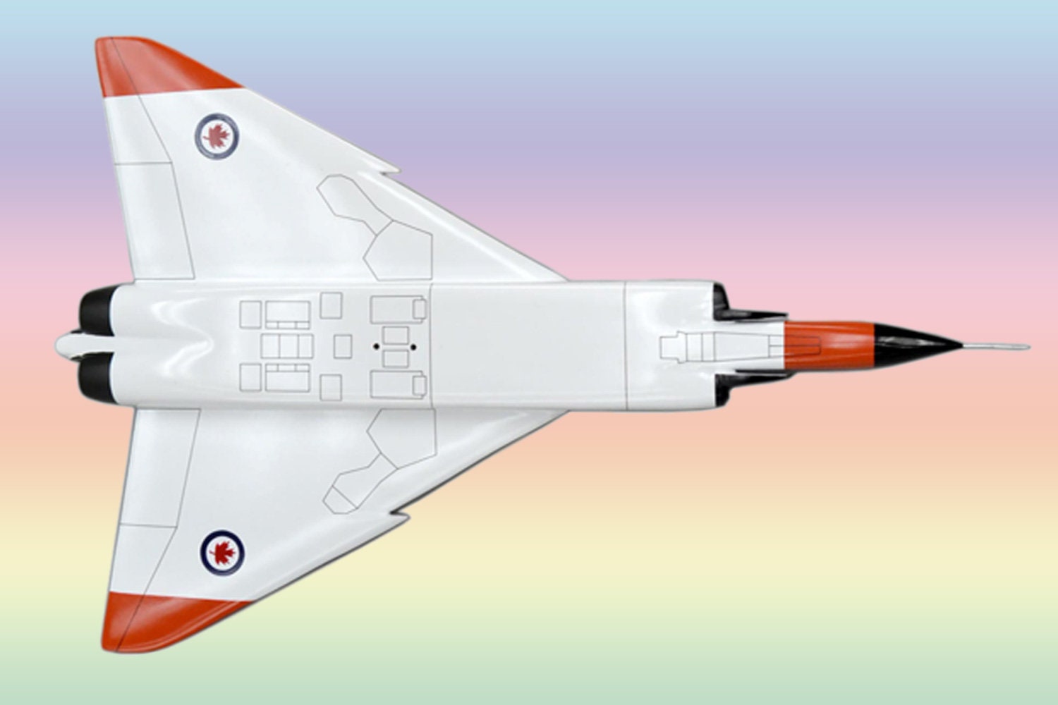 Amazon.com: Canadian Avro CF-105 Arrow Fighter Interceptor