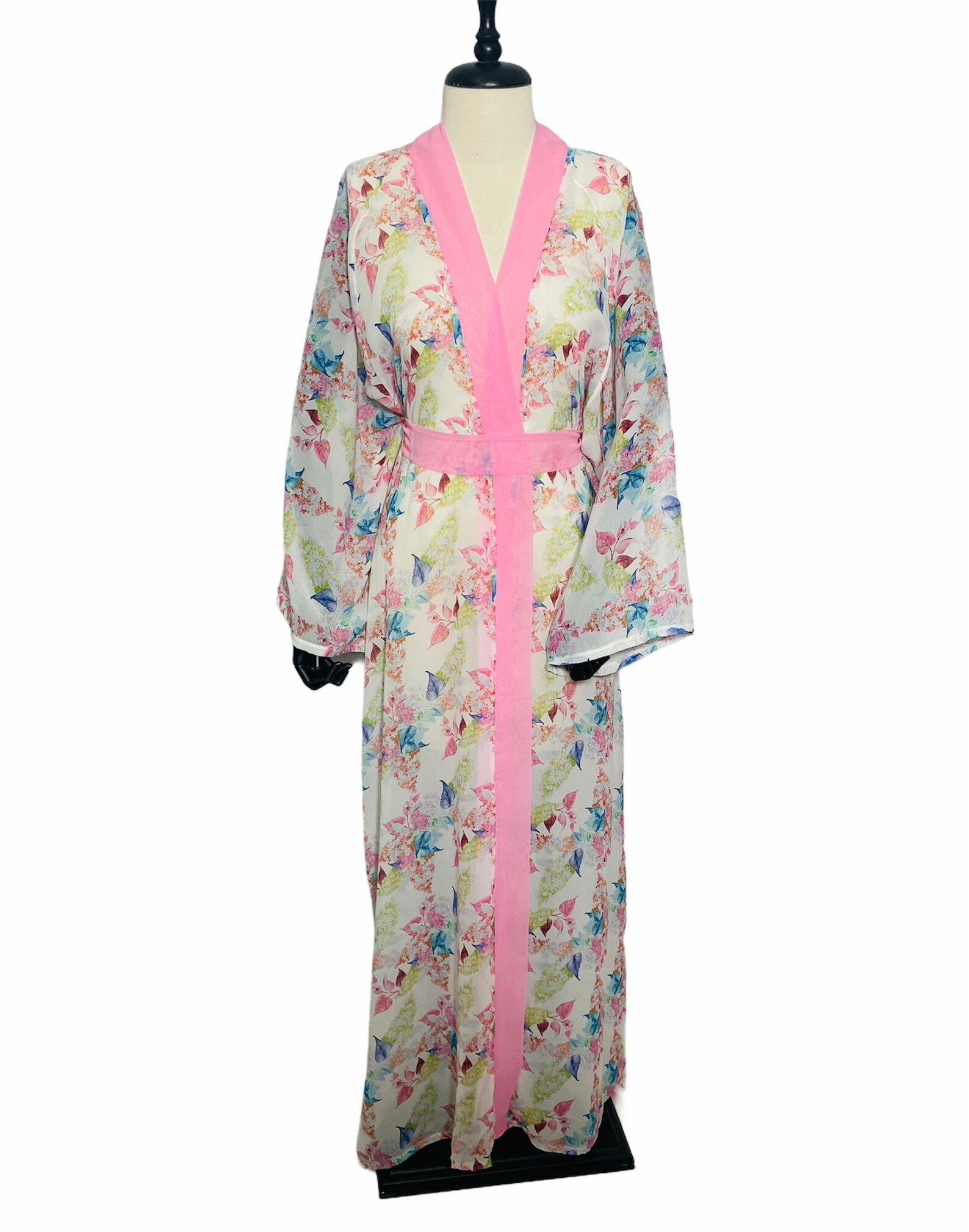flowy sheer robe