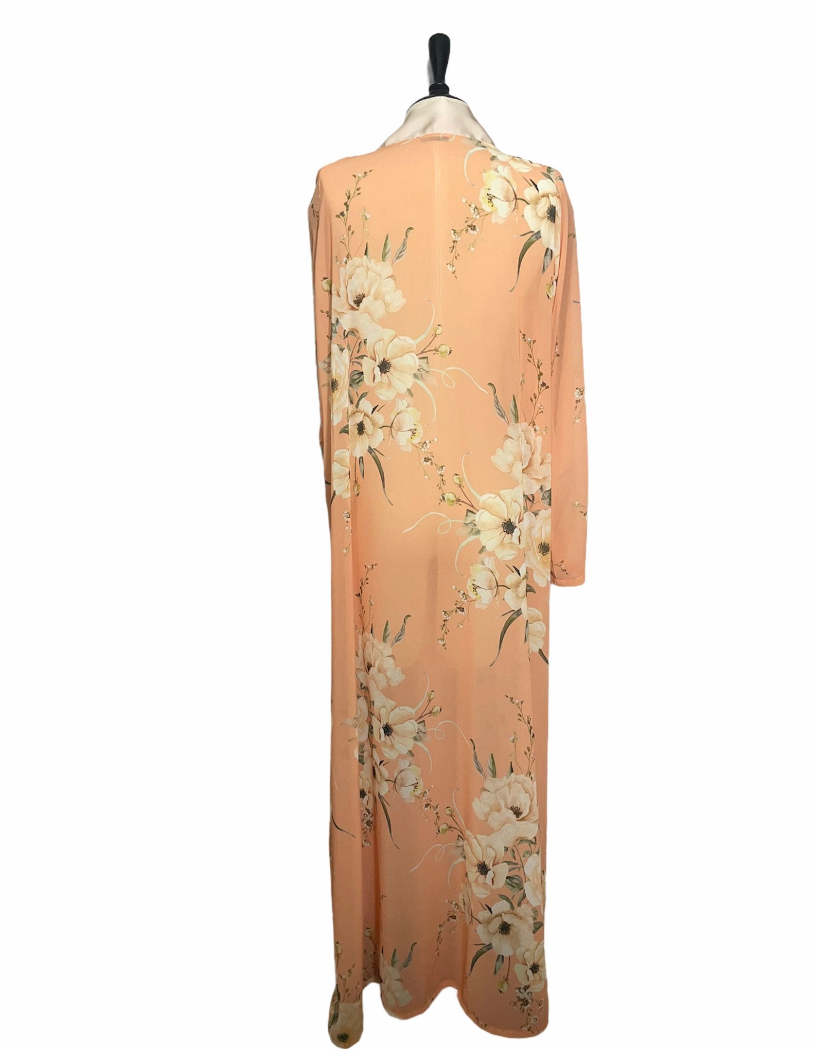 flowy sheer robe