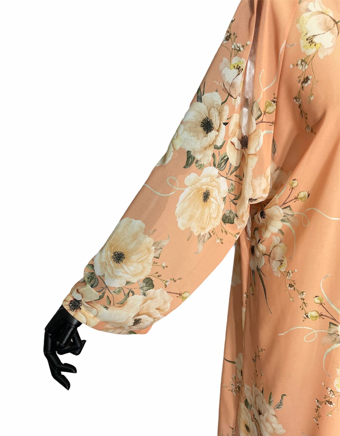 flowy sheer robe