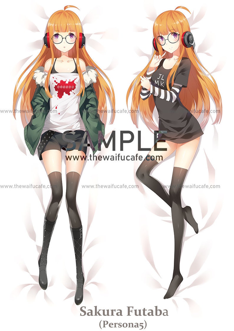 Futaba Sakura Persona 5 Dakimakura Pillowcases Bodypillow Body Pillow