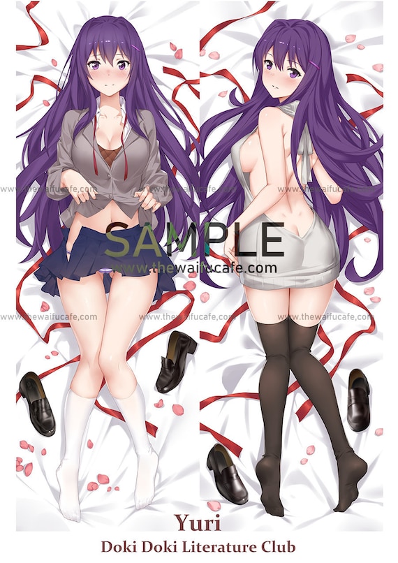 Yuri Doki Doki Literature Club Dakimakura Pillowcases Etsy Yuri Doki Doki Literature Club Dakimakura Pillowcases Etsy