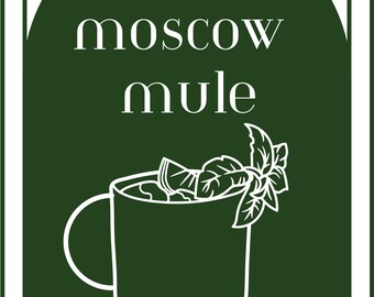 Moscow Mule Cocktailskylt