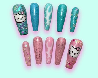 Set di stelle pastello Kitty