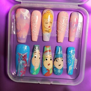 Sleeping Beauty Press-on Nail Set