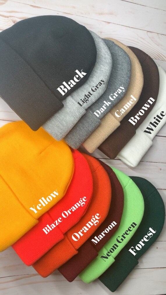 Mushroom Beanie Shrooms Winter Hat 