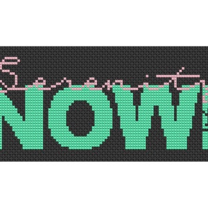 Serenity NOW! Cross stitch pattern instant download