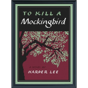 To Kill a Mockingbird Cover - kruissteekpatroon direct downloaden
