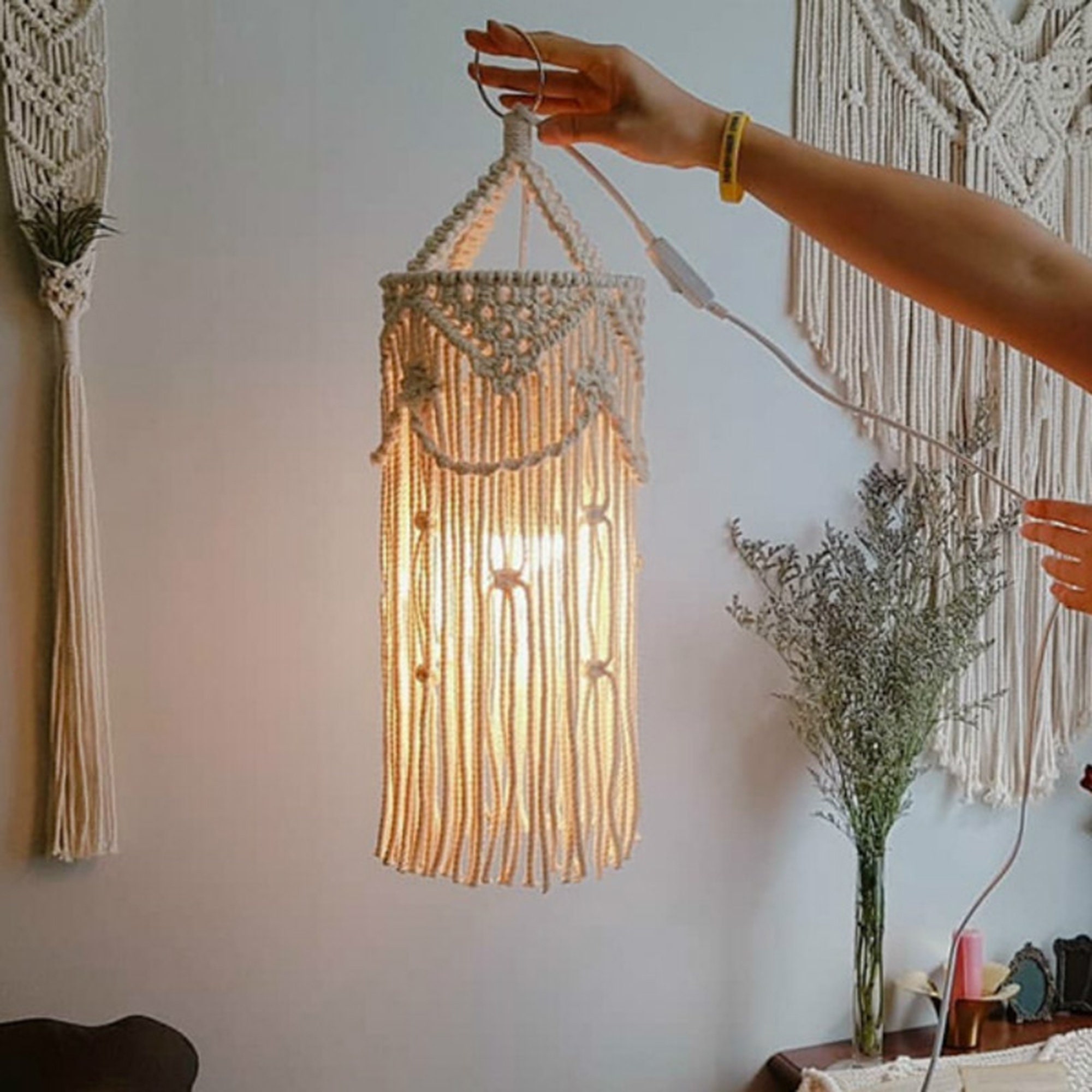 Lights & Lighting Lighting Accessories Creative Tassel Nordic Bohemian