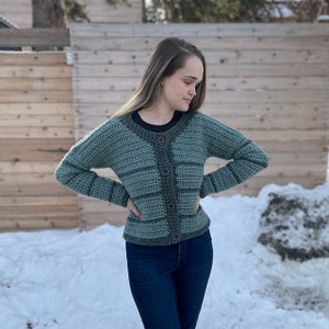 Rosemary Cardigan Crochet Pattern image 2