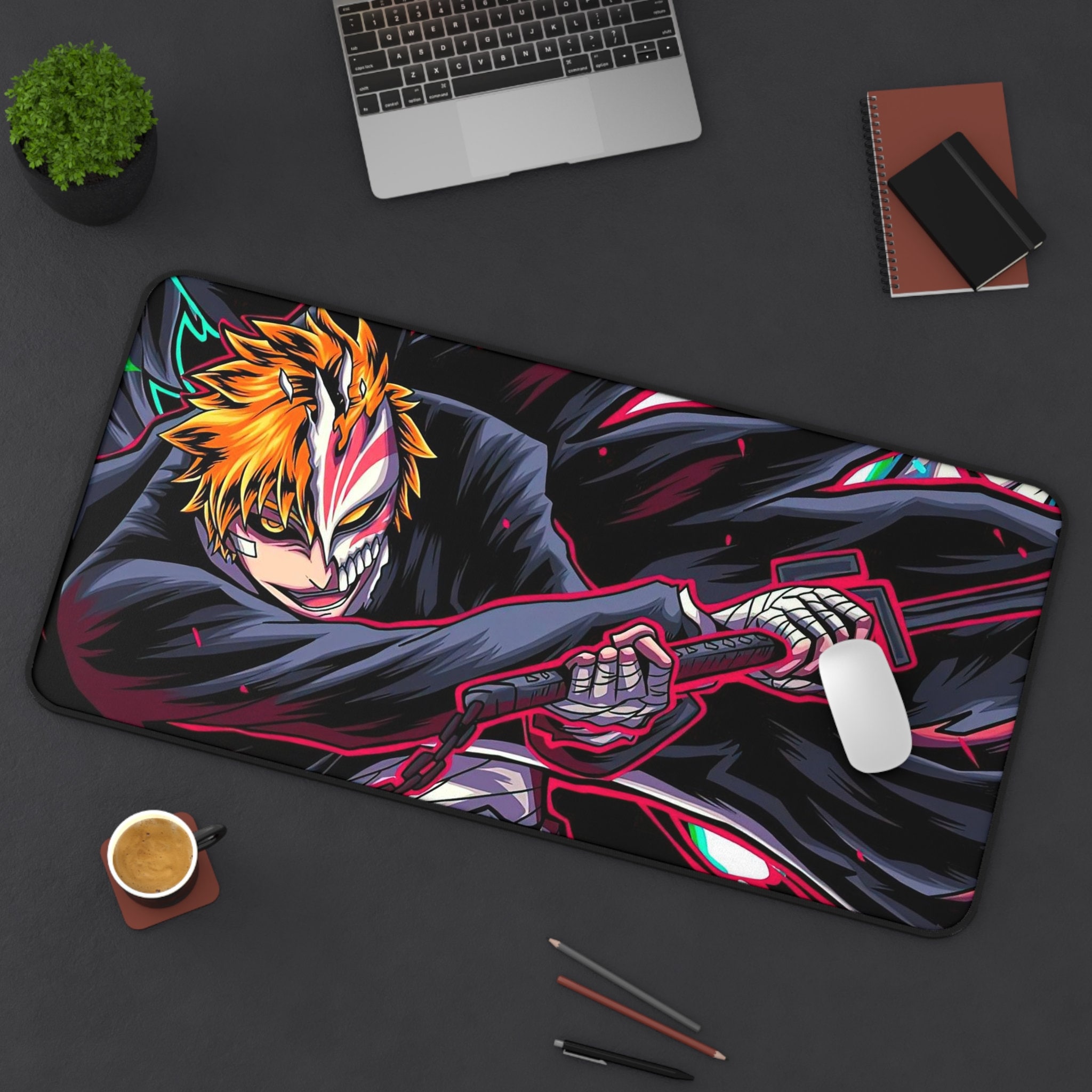 Bleach Inspired Anime Background Gaming Pad Mouse Large Gaming -  Sweden